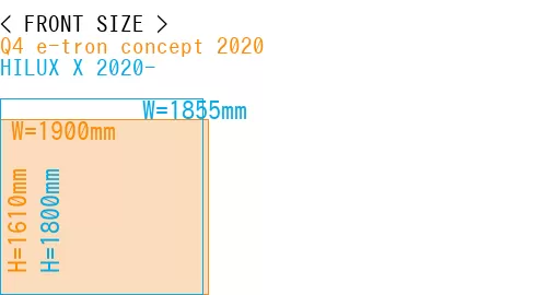 #Q4 e-tron concept 2020 + HILUX X 2020-